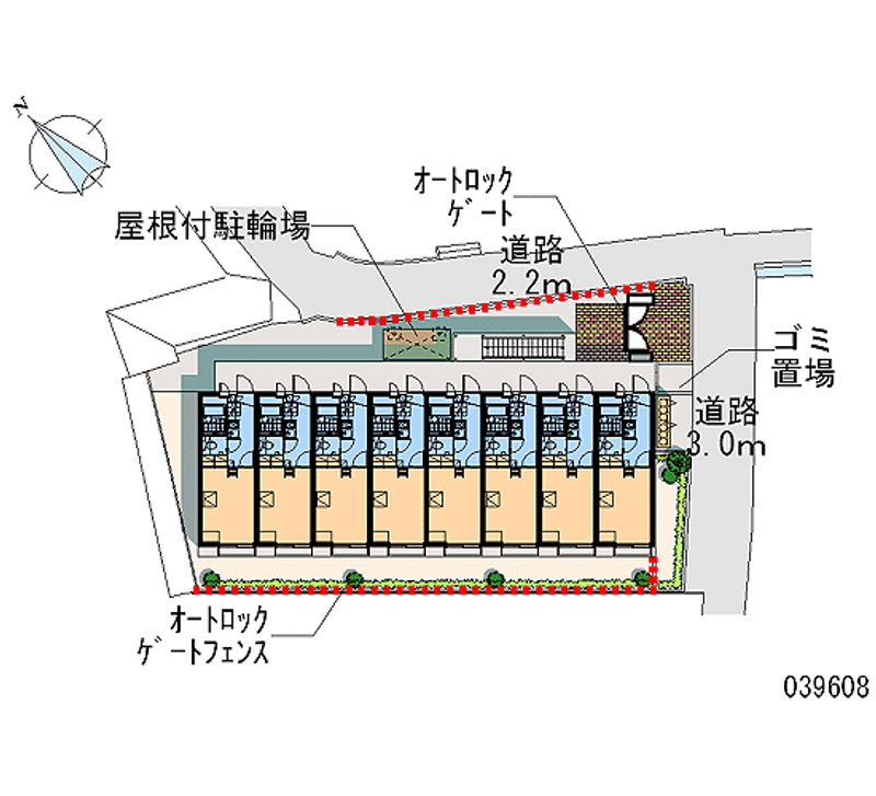 レオパレス尾長の里 共用部分