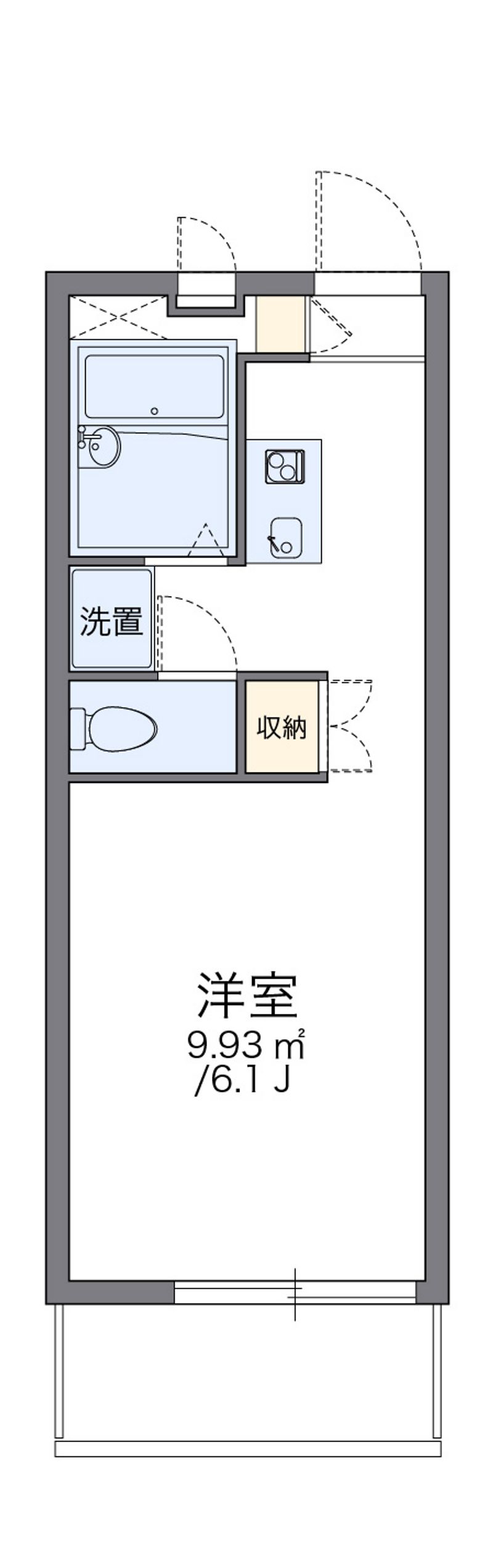 レオパレスＡＬＴＡⅡ 間取図