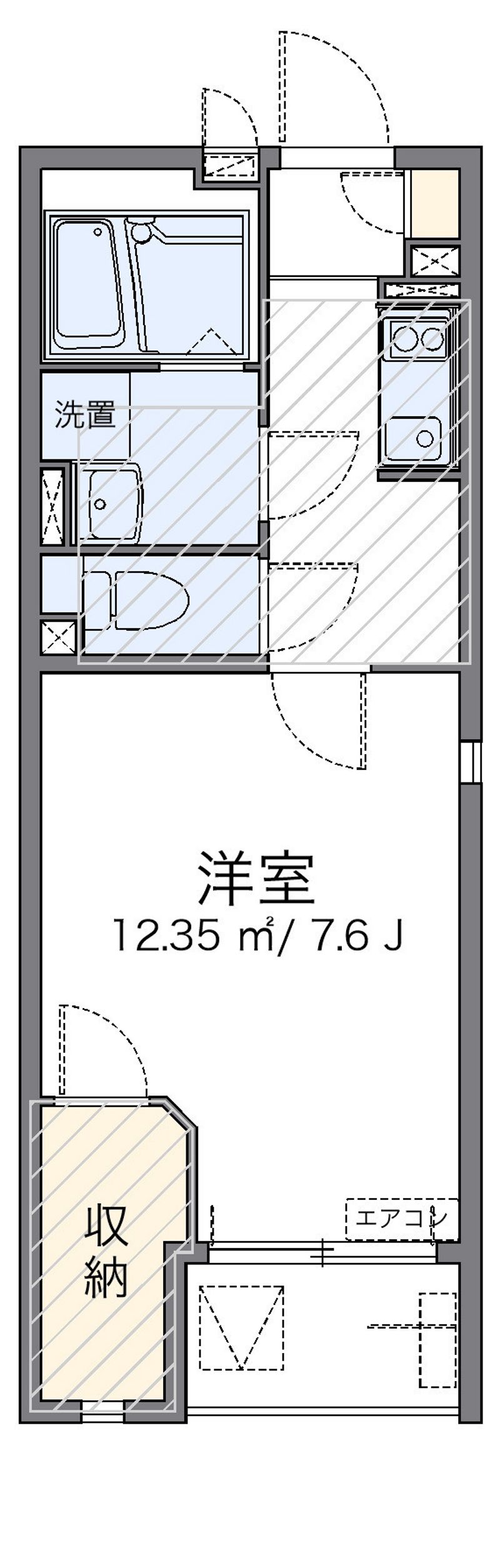 レオネクストアーバンブルー 間取り