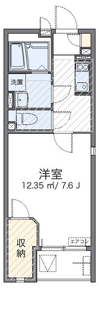 レオネクストアーバンブルー 間取り図