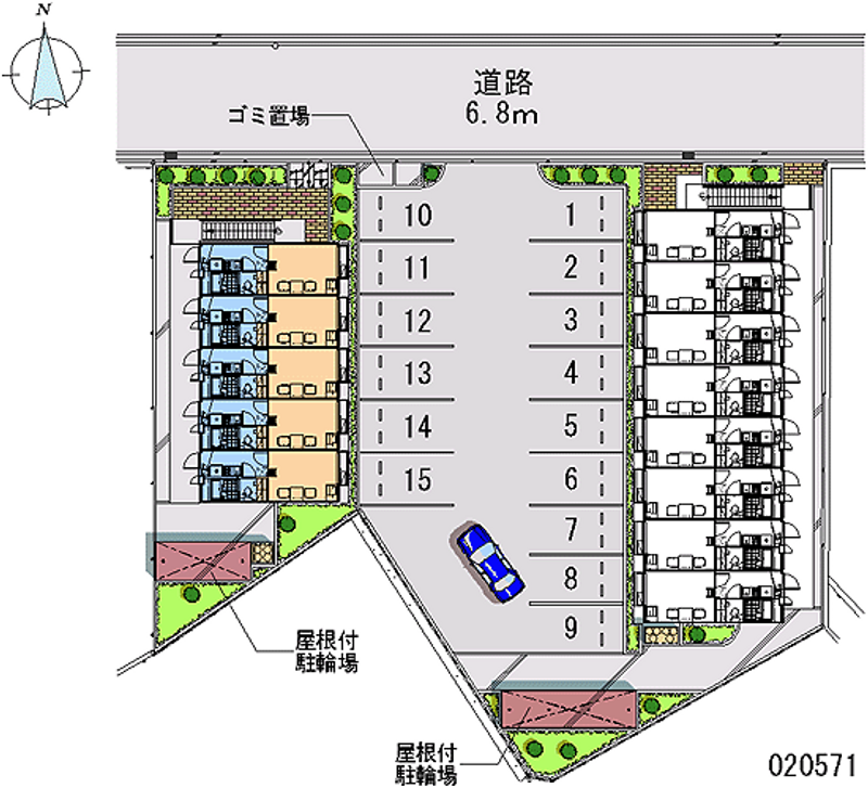 20571月租停車場