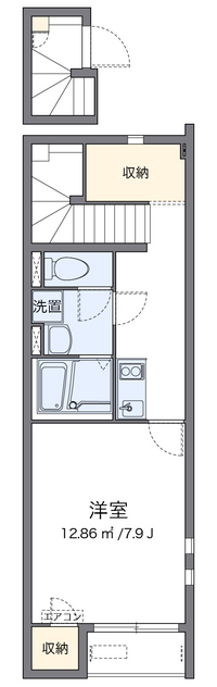 クレイノパストラル野崎 間取り図