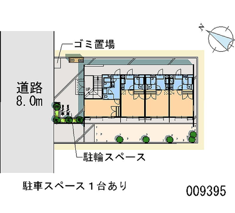 レオパレスＫＯＪＩＭＡ 区画図