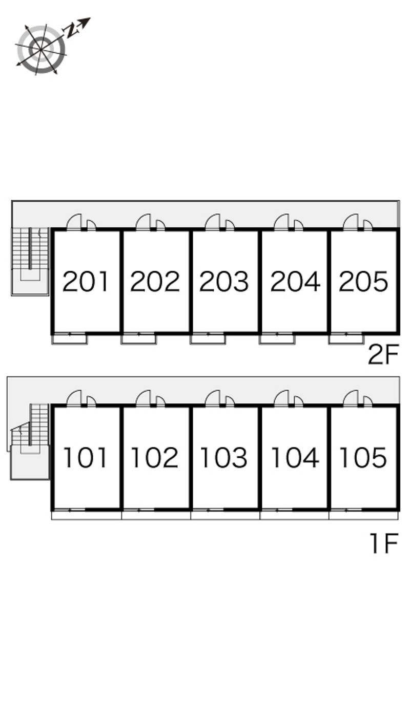 レオパレスアルテミス 間取り配置図