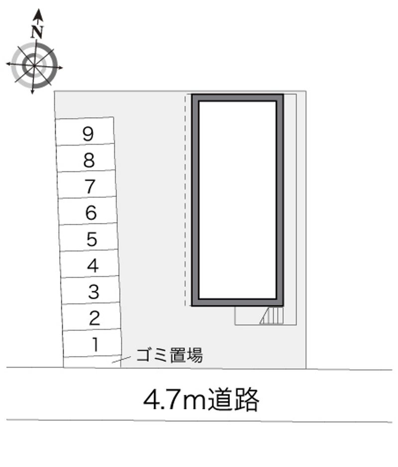 レオパレスアズール 配置図
