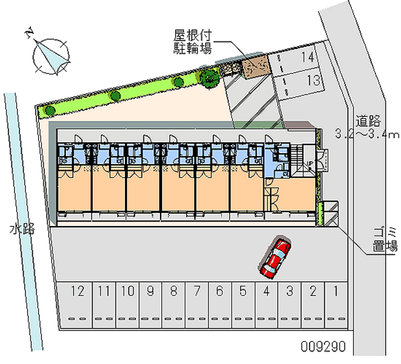 09290月租停車場