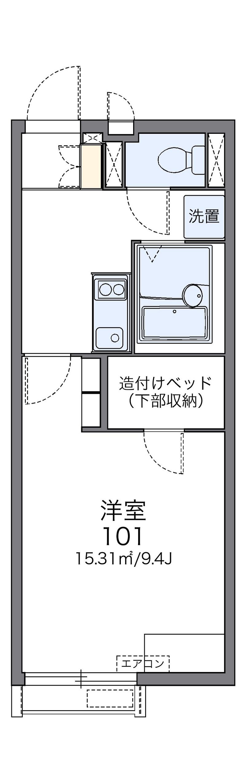 レオネクストフォレスタ 間取図