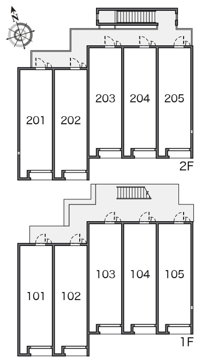 レオネクストグレイトフルⅠ 間取配置図