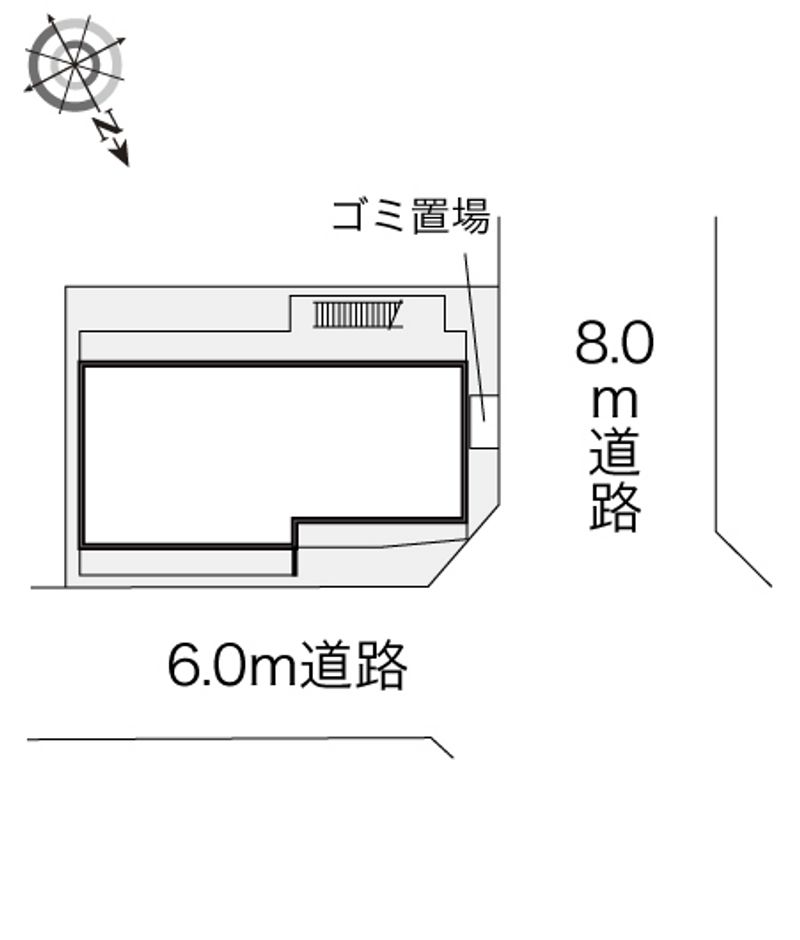 レオパレスＮ 配置図