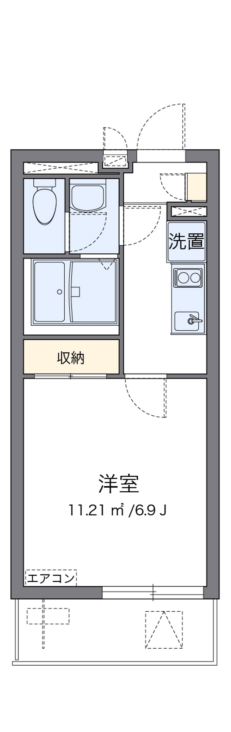 クレイノハピネス北綾瀬 間取り