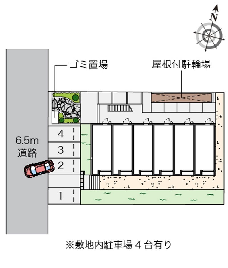 レオネクスト桂台 配置図