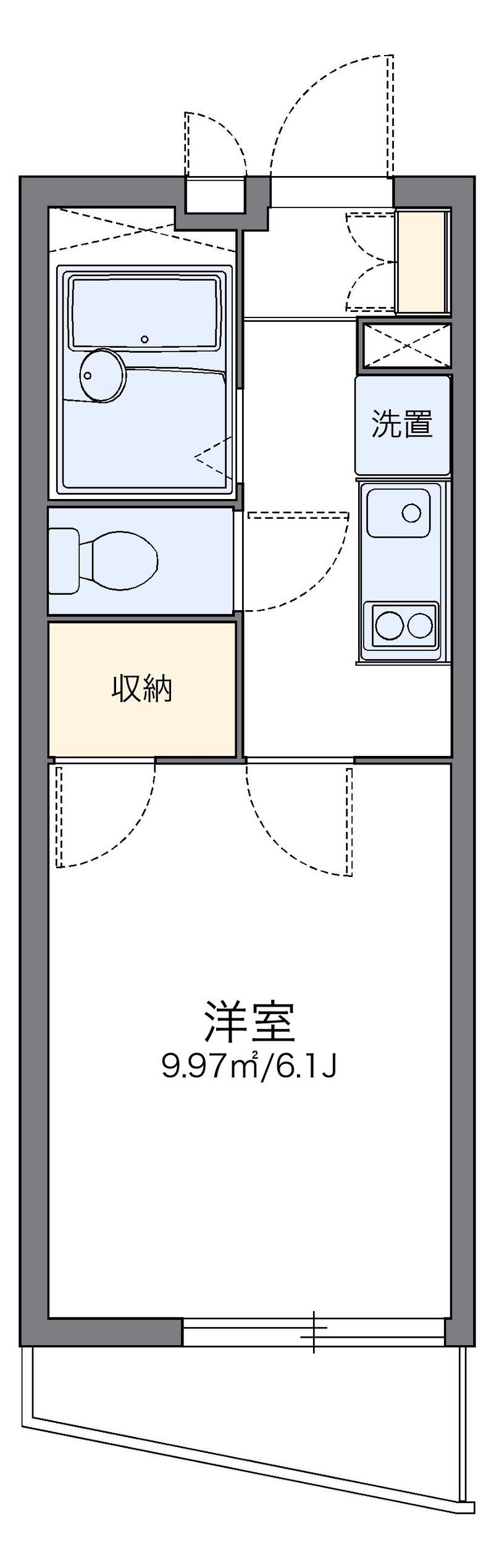 レオパレス久保吉 間取り