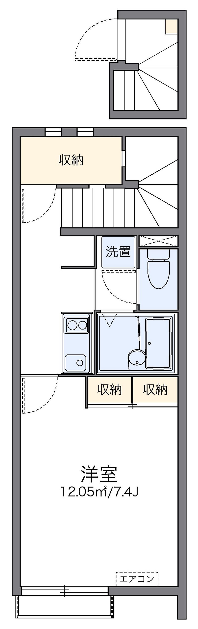 レオネクストひょうご東条 間取図