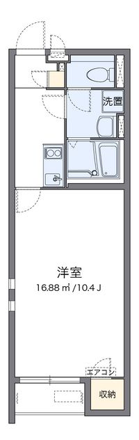 クレイノオーロラＨｏｍｅ 間取り図