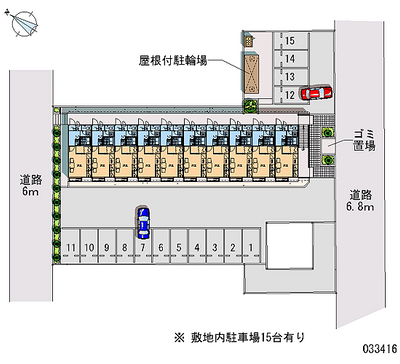 33416 Monthly parking lot