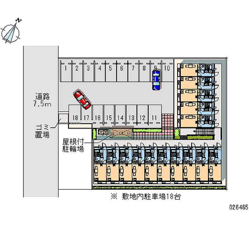 26465 Monthly parking lot