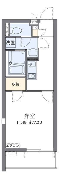 クレイノ桜 間取り図