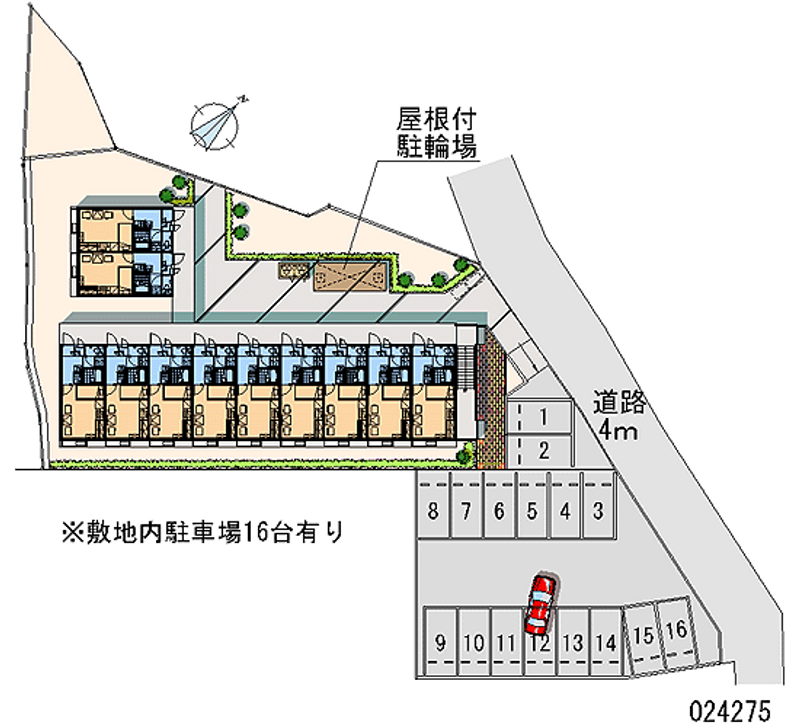 24275月租停車場