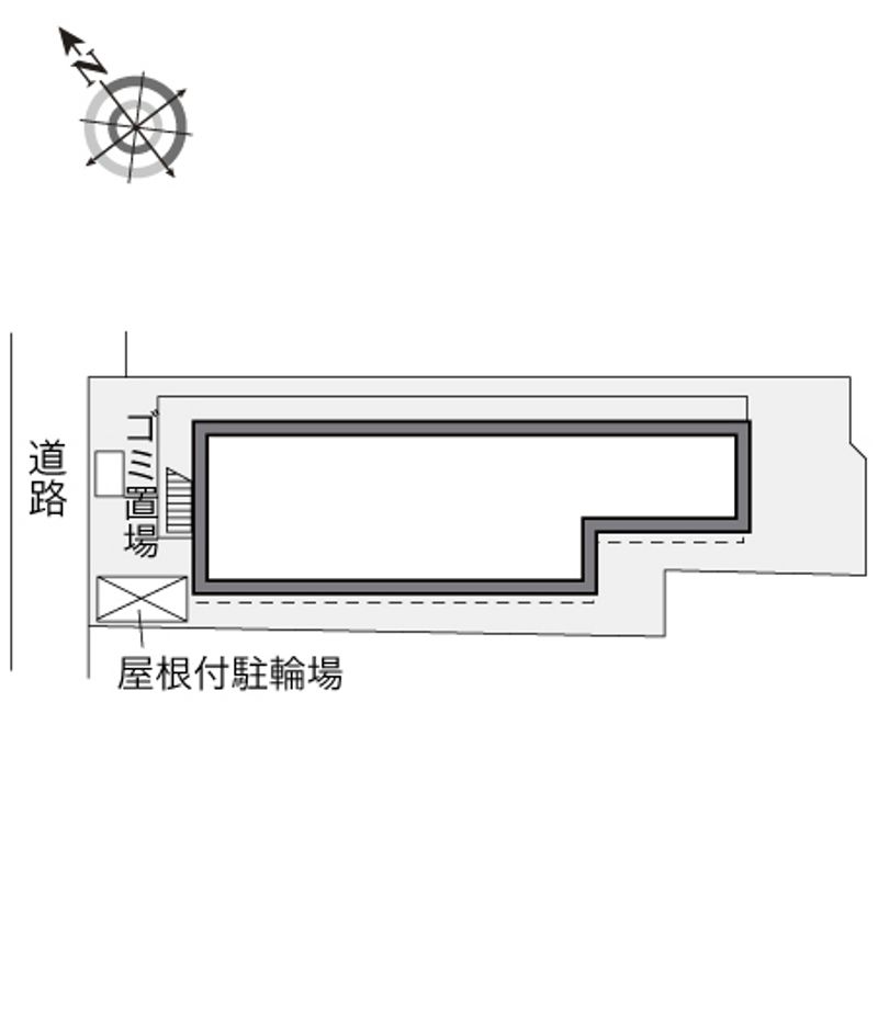 レオパレスデュエット 配置図
