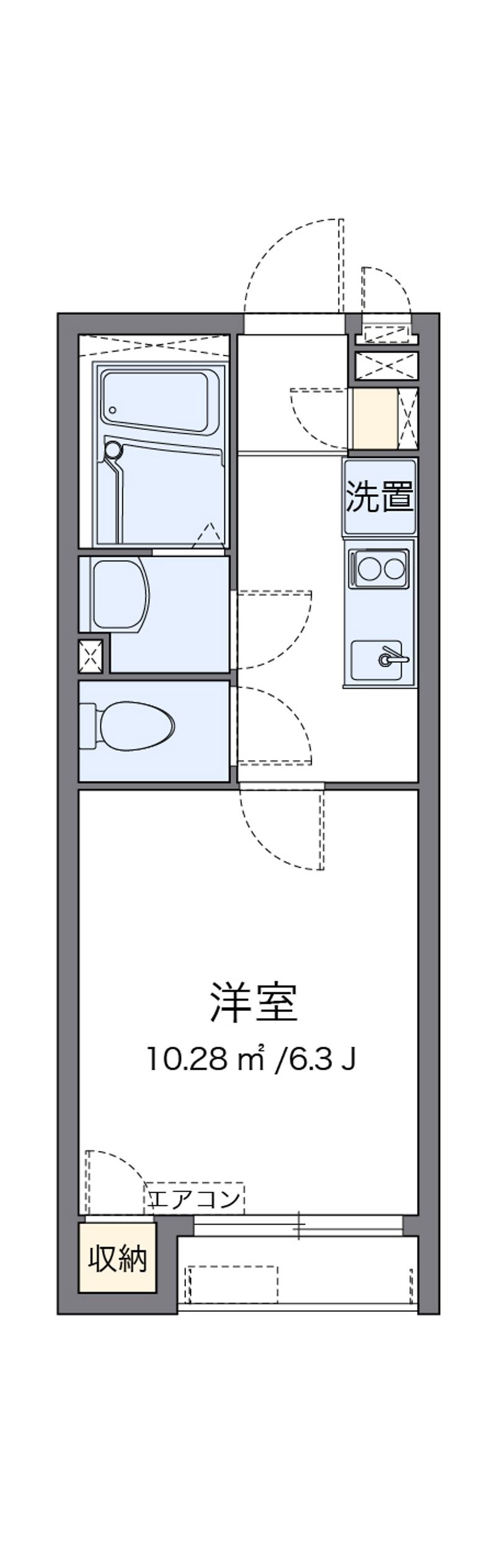 ミランダファレノ 間取図