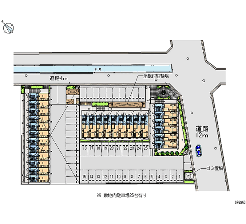 26963 Monthly parking lot