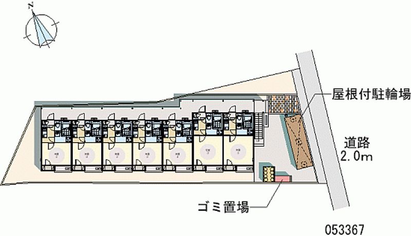 レオネクストサリエール 区画図