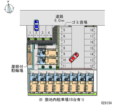 26154 Monthly parking lot