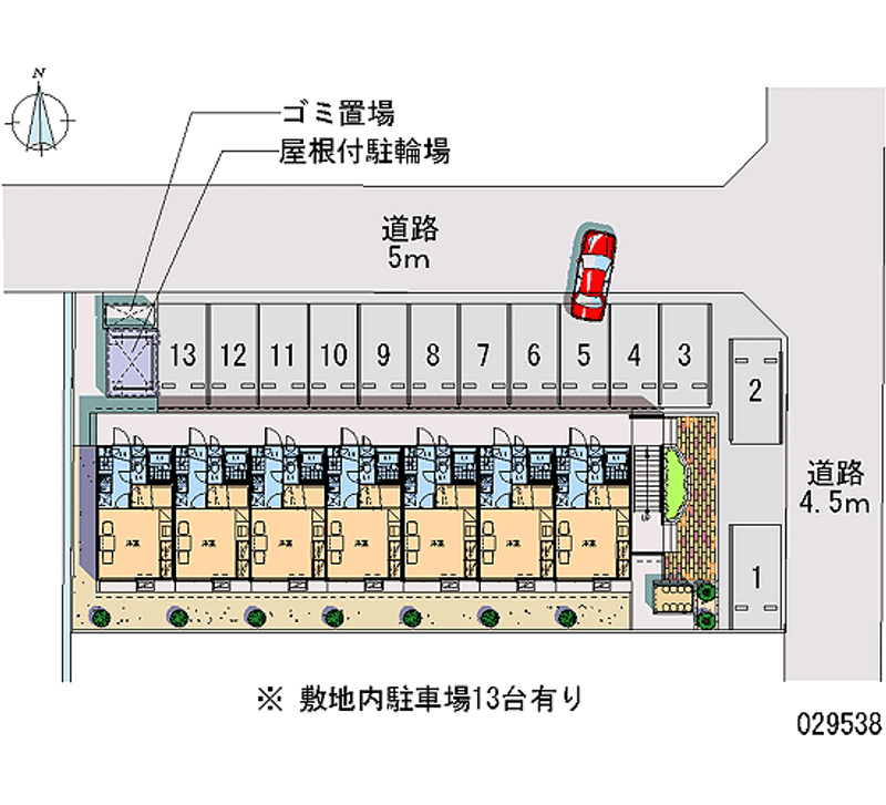 29538 Monthly parking lot