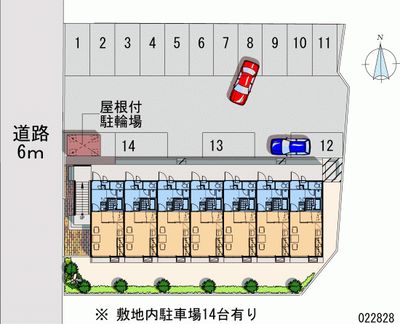 22828 Monthly parking lot