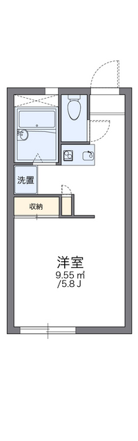 レオパレスＮＡＮＡＫＩⅡ 間取り図