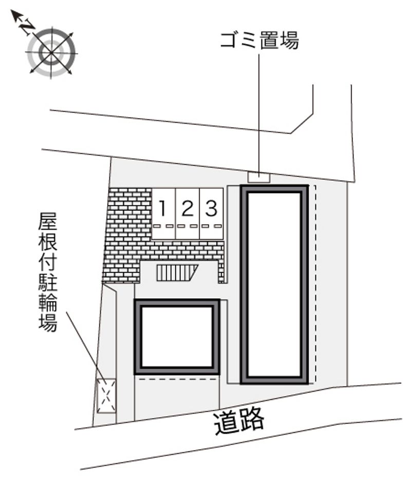 レオパレスルミエール 配置図