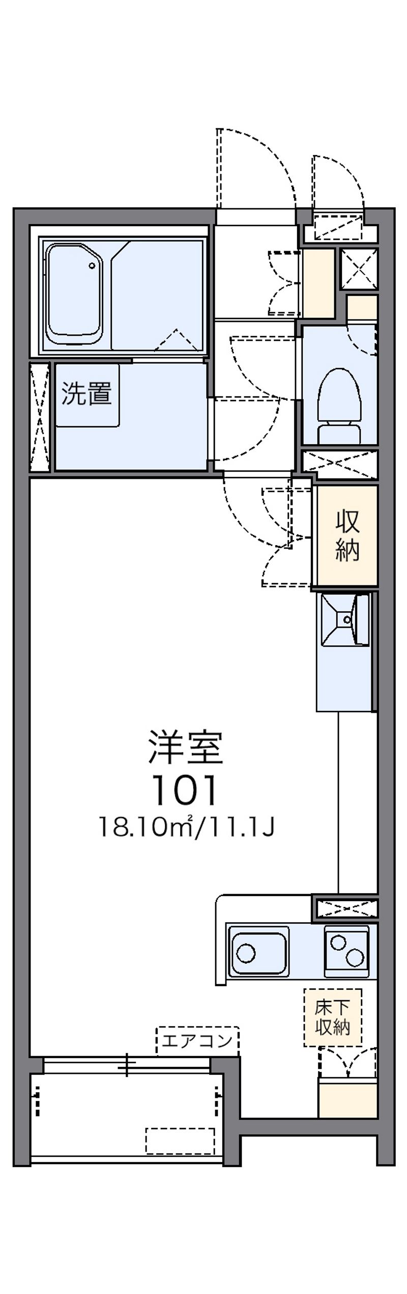 レオネクストメイプルコート 間取図