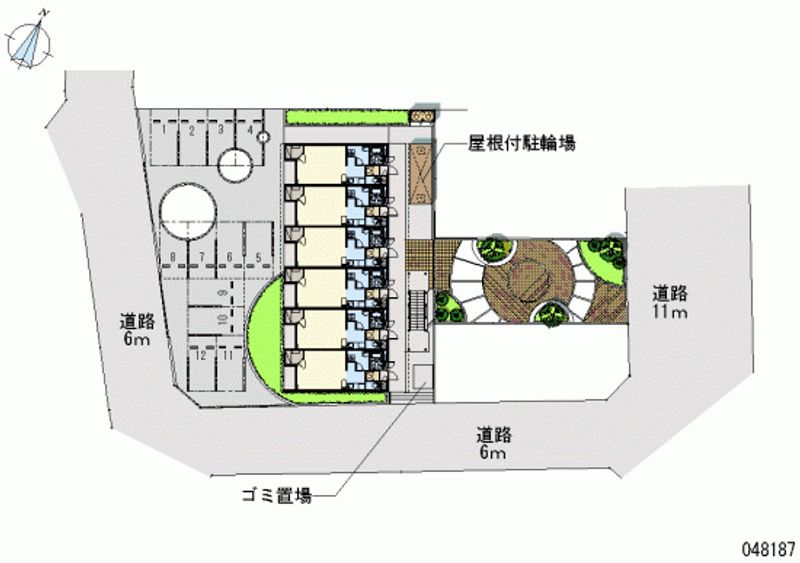 レオネクストＧｒｅｅｎ　ハイツ 月極駐車場