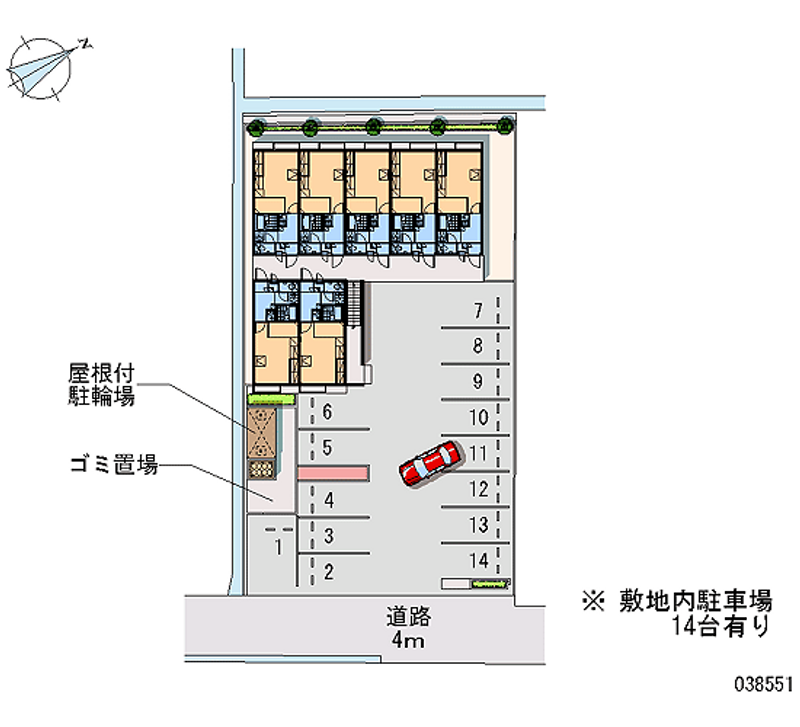 38551 bãi đậu xe hàng tháng