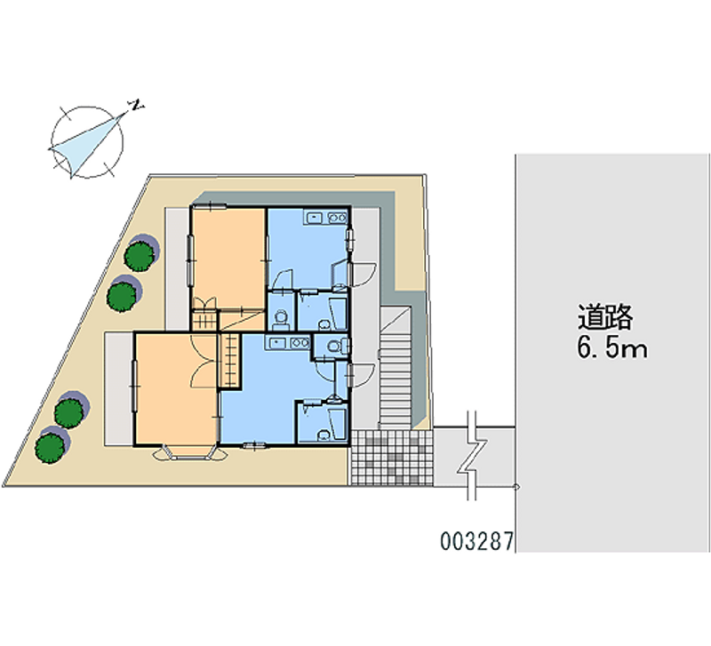 レオパレスＭＩＴＳＵＩ 区画図