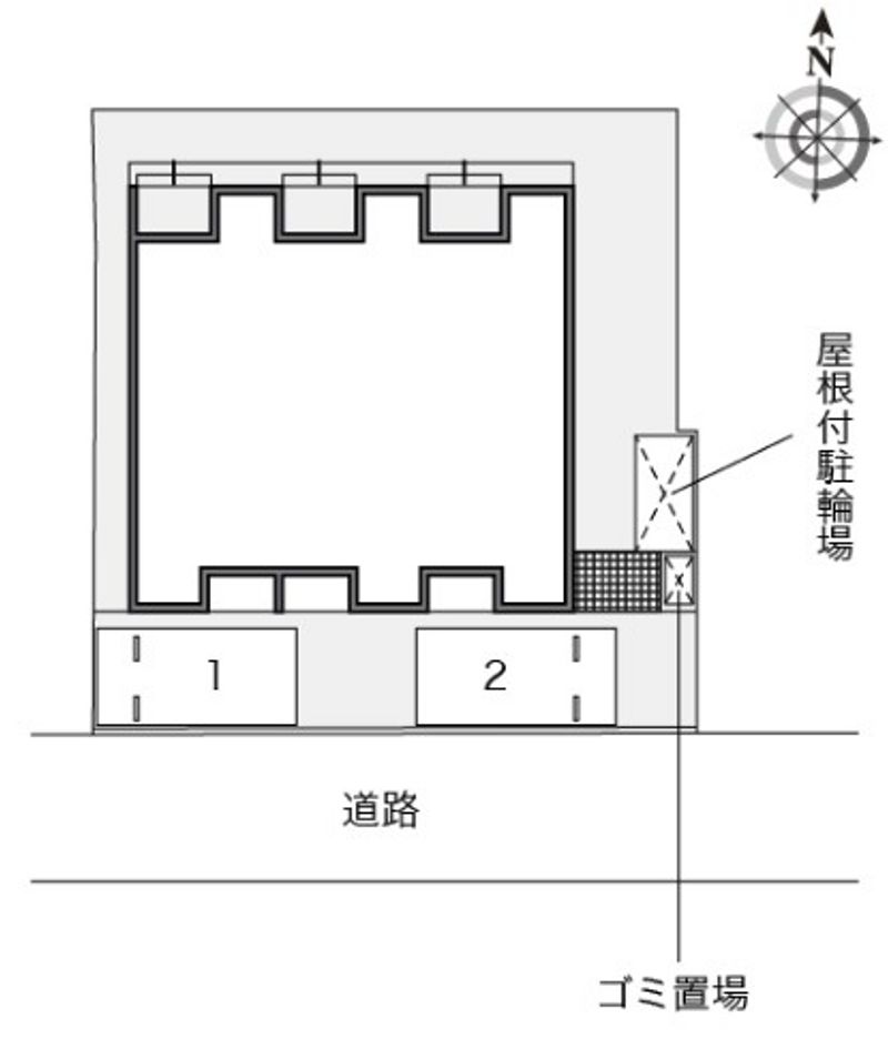 レオネクスト富 駐車場