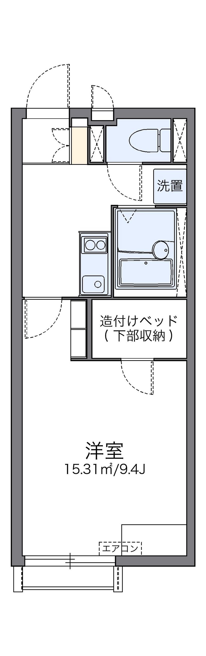 レオネクストスリムヒルズ 間取図
