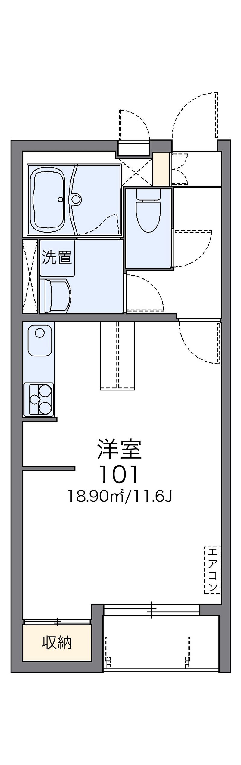 レオネクスト神保原 間取図