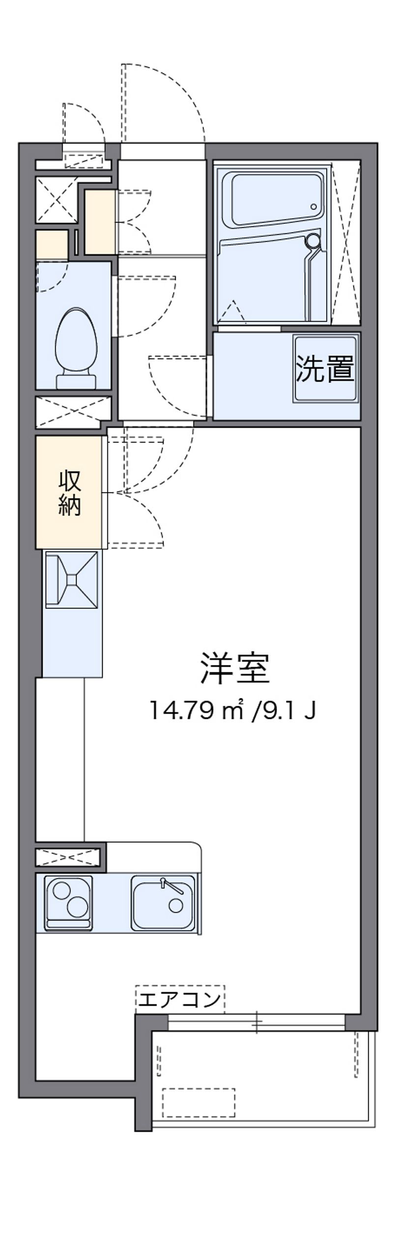 ミランダ錦城 間取り