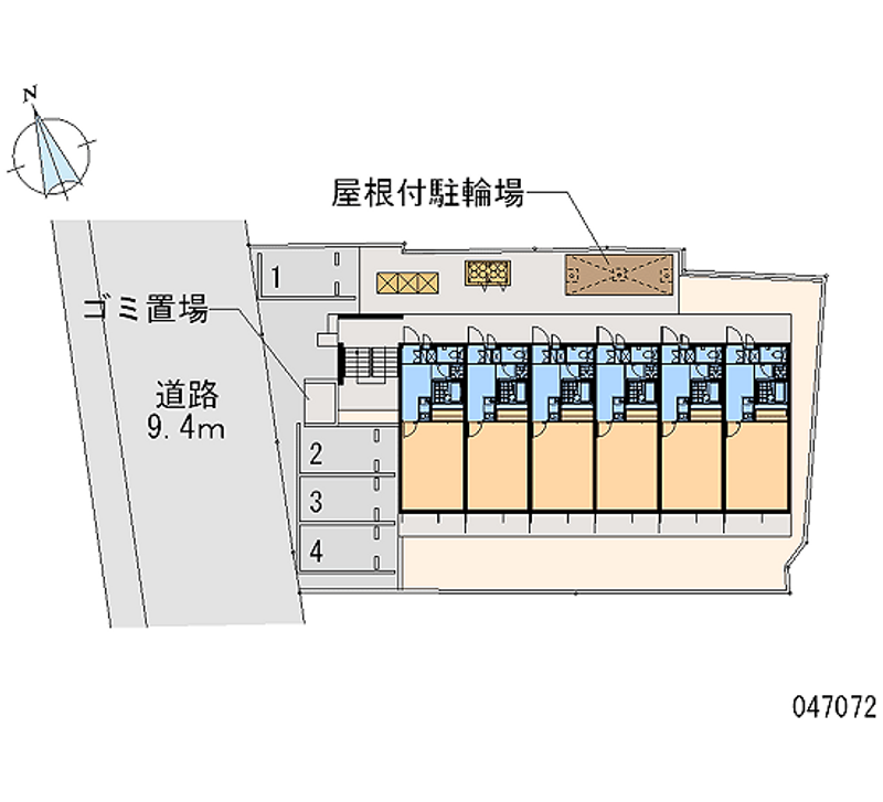 レオネクストＫＡＺＵ 区画図
