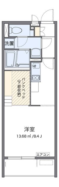 ミランダオリーブガーデンⅡ 間取り図