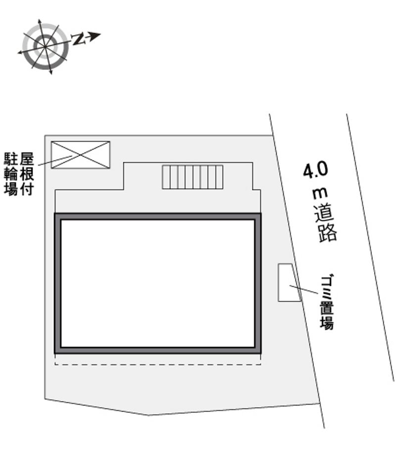 レオパレスグランアメニティ 配置図