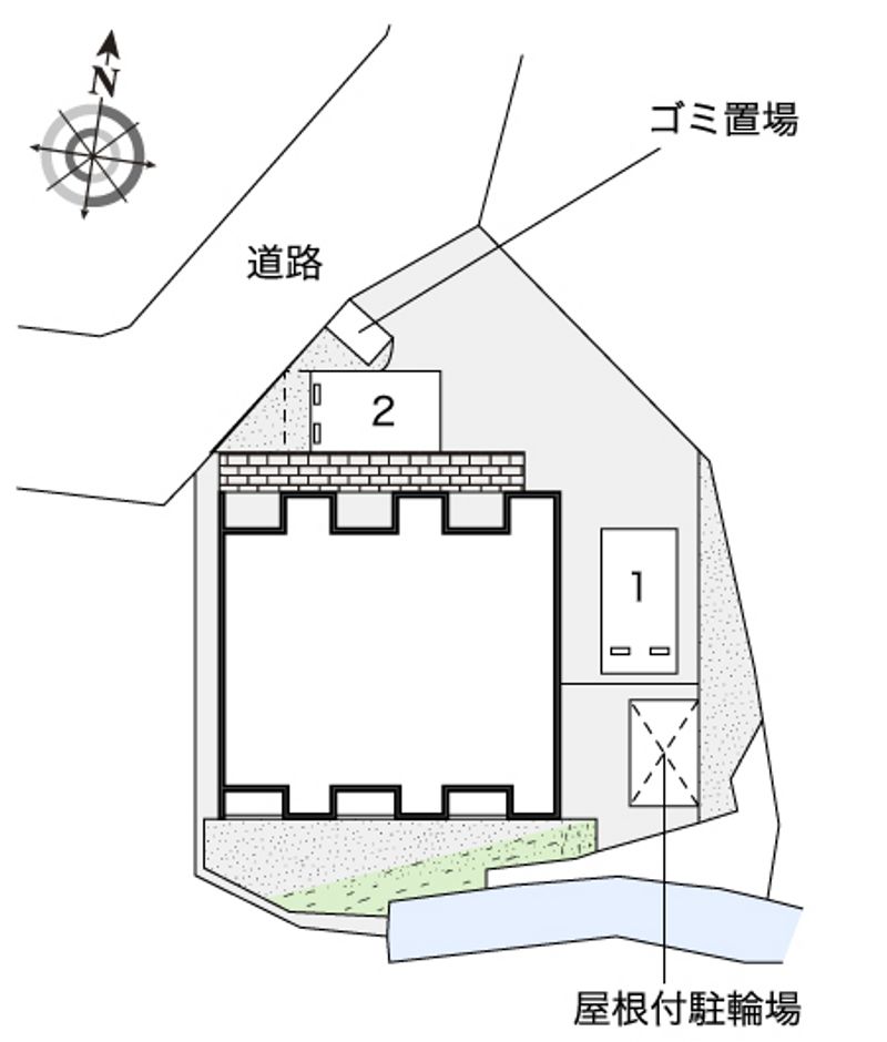 レオネクストサンルージュ　池田 配置図