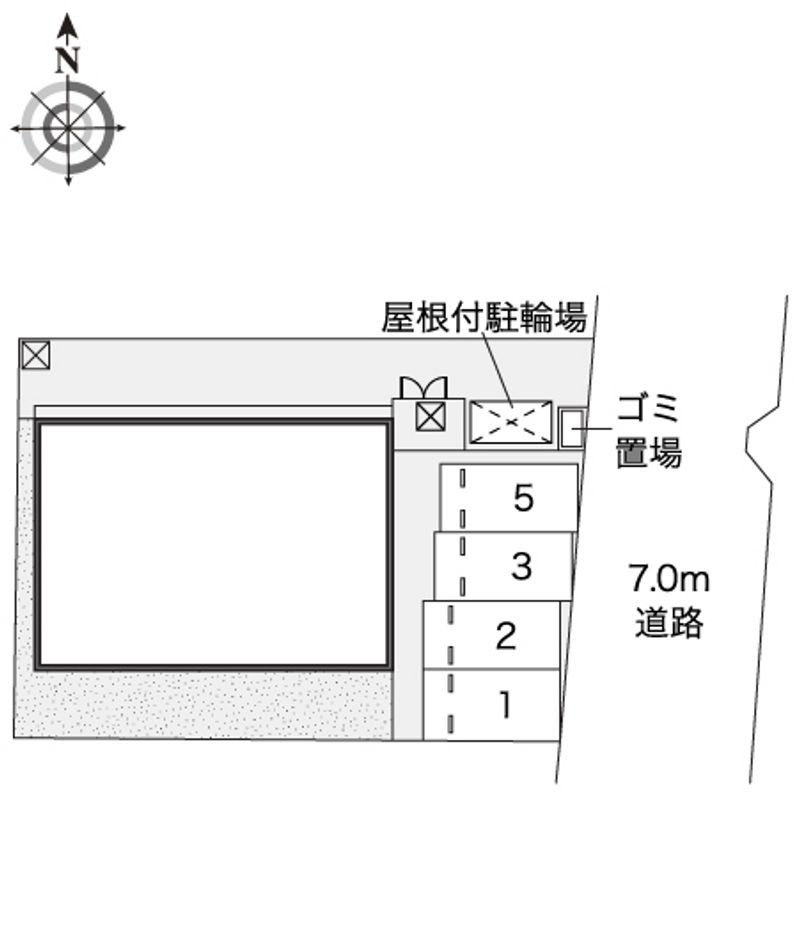 レオネクスト西津田 配置図