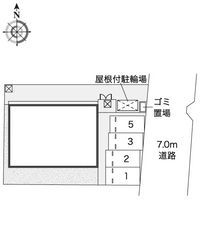 レオネクスト西津田 配置図