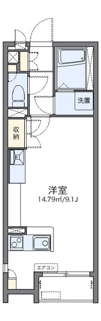 レオネクストグリーンガーデン 間取り図