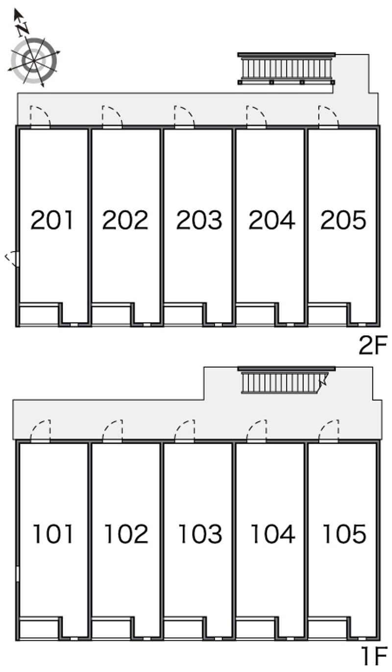 レオネクスト優 間取配置図