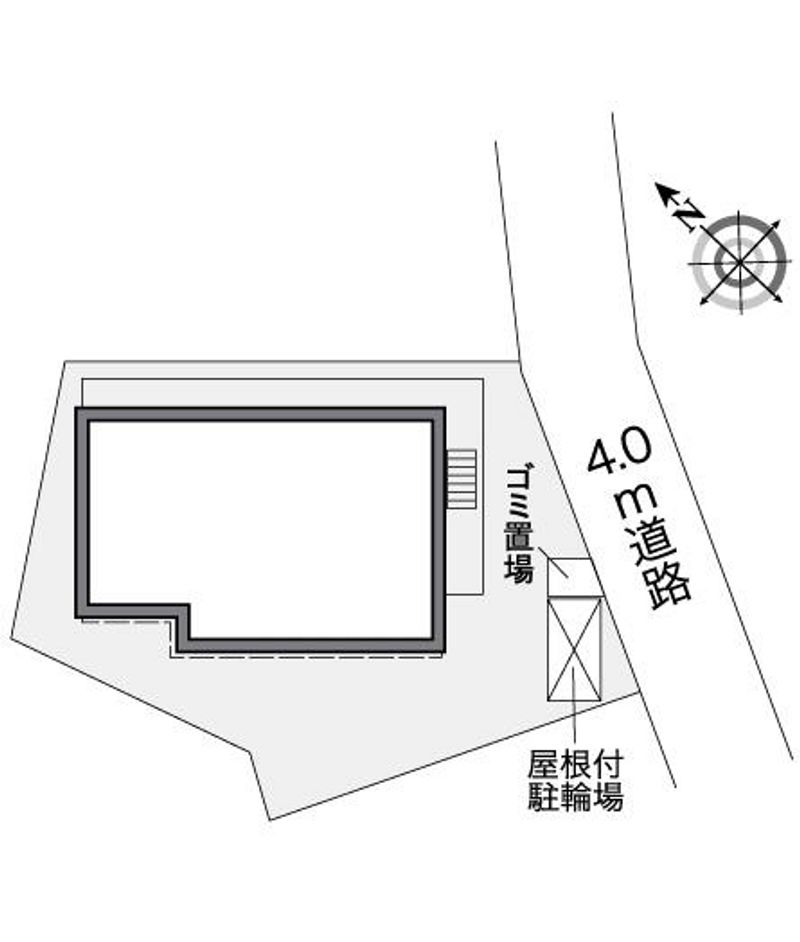 レオパレスカメリア 配置図
