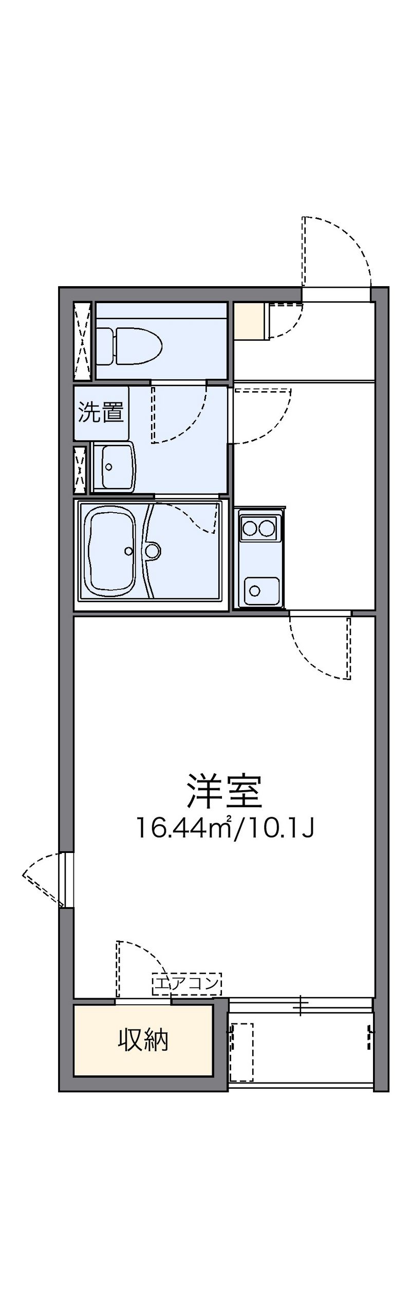 レオネクストクラージュ日進 間取図