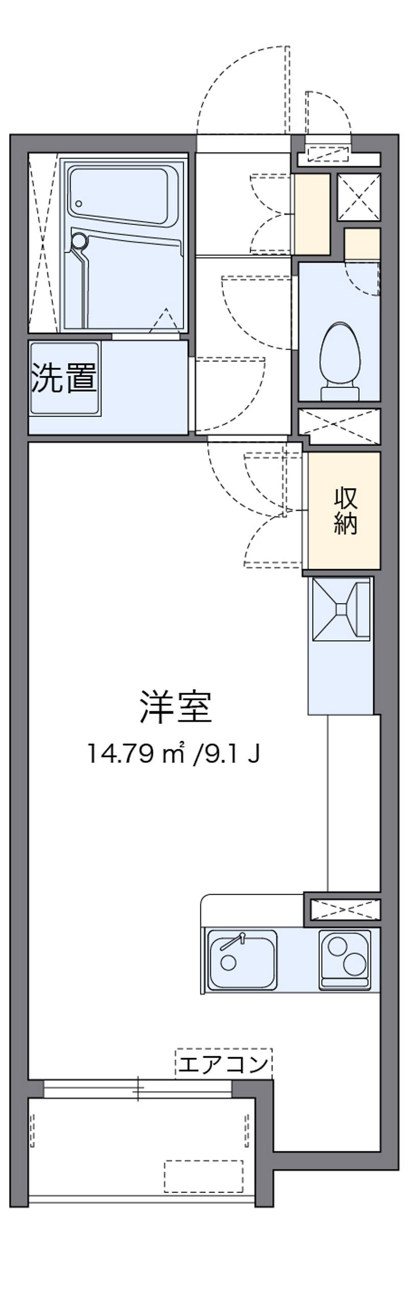 ミランダＴＤレジデンス 間取図